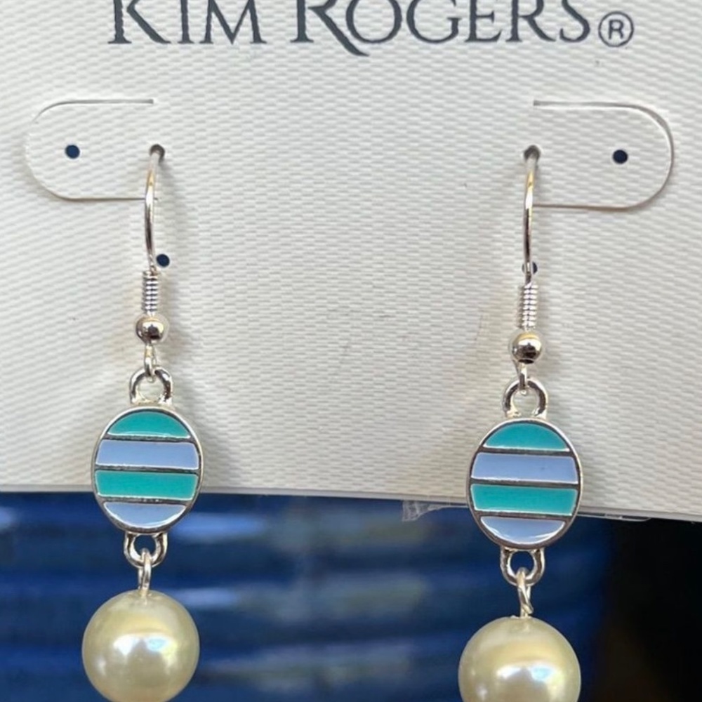 Kim Rogers Coastal Dangle Fashion Earrings $12ea / 3 for $20